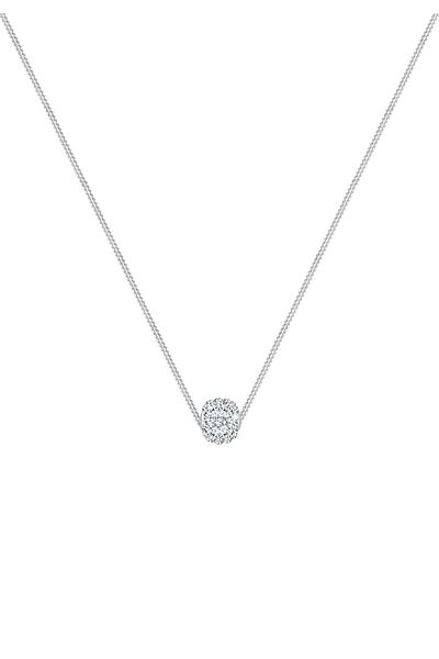 ELLI Halskette Halskette Kugel Collier Kristalle 925 Silber