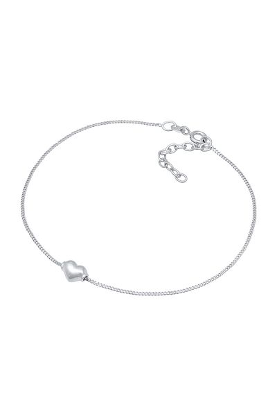 ELLI Fußschmuck Kinder Herz Liebe Hübsch 925 Silber