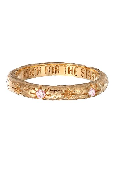 HAZE & GLORY Ring Hg - Ring Damen 375 Gelbgold, Schmuck Damen, Goldring, Stapelring, Wi