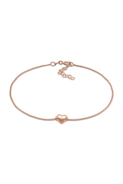 ELLI Fußschmuck Kinder Herz Liebe Hübsch 925 Silber