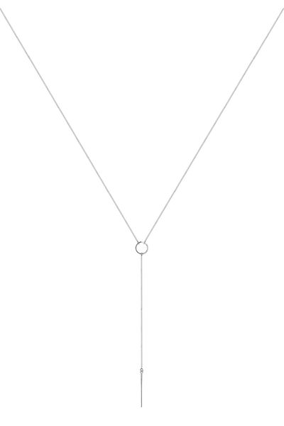 ELLI Halskette Y-Kette Geo Trend Minimal 925 Sterling Silber