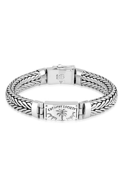 HAZE & GLORY Armband Zopfglieder - Coconut Society 925 Silber