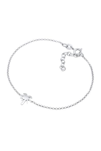 ELLI 925 Silber Palme Strand Urlaub Armband