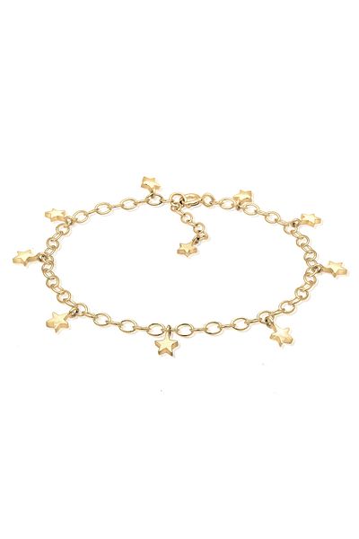 ELLI Armband Armband Ankerkette Astro Stern Symbol Trend 925er Silber