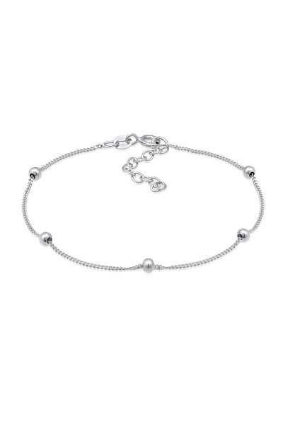 ELLI Armband Basic Panzerkette Silberbeads 925 Silber