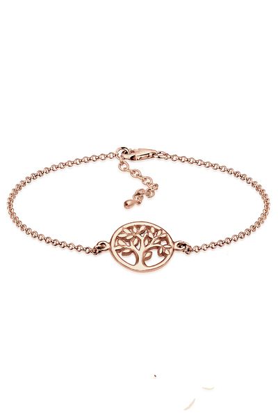 ELLI Armband-Halskette mit Lebensbaum-Muster – 925er Sterlingsilber
