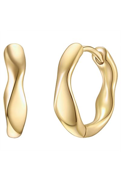 Glanzstücke München Silberohrcreolen Creolen Sterling Silber gelbgold