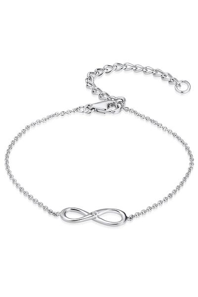 Lulu & Jane Diamantarmband Armband Sterling Silber Diamant weiß