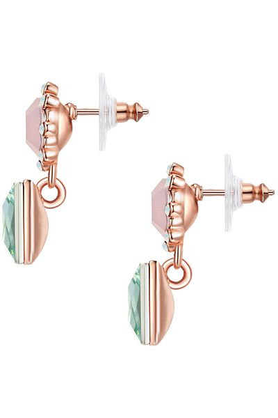 Lulu & Jane Ohrhänger mit Kristallen von Swarovski® Ohrhänger roségold verziert mit Kristallen von Swarovski® we
