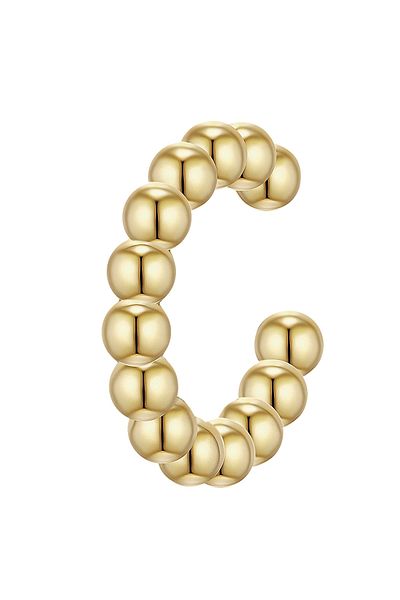Glanzstücke München Silberohrklemmen Ohrklemme Sterling Silber gelbgold