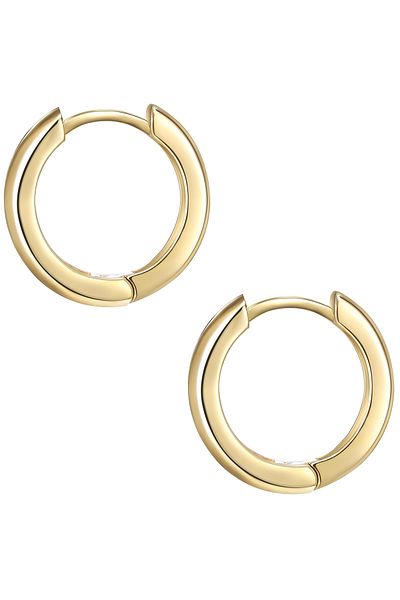 Rafaela Donata Silberohcreolen Creolen Sterling Silber gelbgold