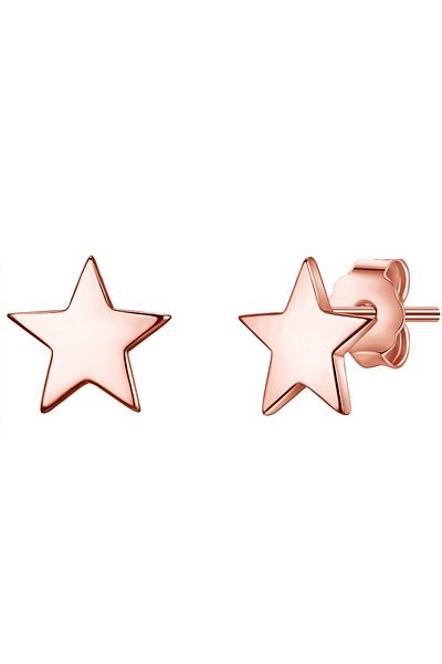 Glanzstücke München Silberohrstecker Ohrstecker Sterling Silber pembe altın