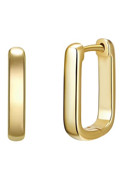 Glanzstücke München Silberohrcreolen Creolen Sterling Silber gelbgold