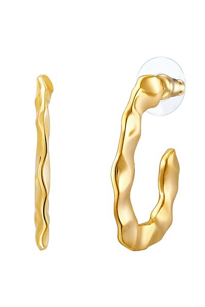YOKOAMİİ Modeschmuckohrhänger Ohrhänger gelbgold
