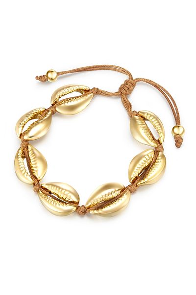 Lulu & Jane Modeschmuck Kolband Kol Band gelbgold