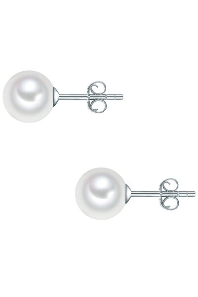 Rafaela Donata Perlenohrstecker Ohrstecker Sterling Silber Muschelkernperle weiß