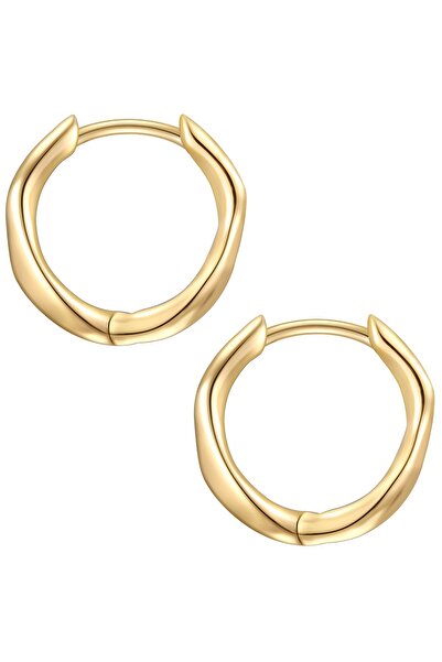 Glanzstücke München Silberohrcreolen Creolen Sterling Silber gelbgold