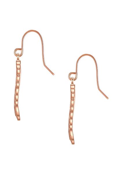 eastside Edelstahlohrhänger Ohrhänder Edelstahl roségold