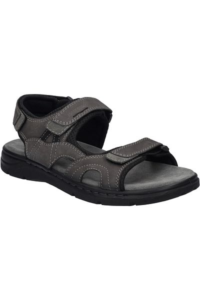 Josef Seibel Marlon 06 | Sandale für Herren | Grau Marlon 06, Asphalt-Kombi