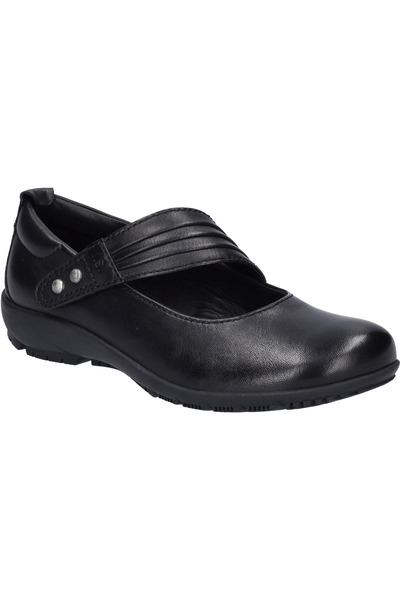 Josef Seibel Şarlot 03 | Halbschuh für Damen | Schwarz Charlotte 03, siyah-siyah