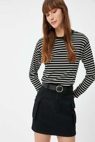 Koton Tricou cu dungi negre de damă
