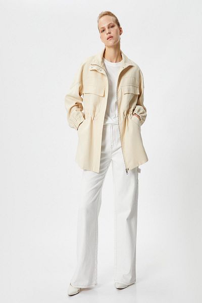 Koton Women's Beige Jacket