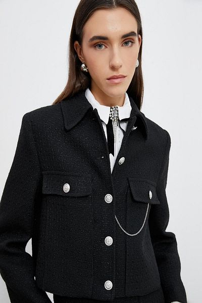 Koton Black Women's Jacket