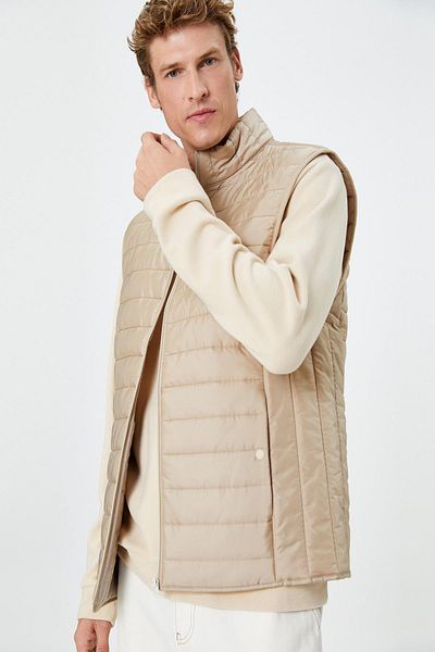 Koton Men's Beige Vest