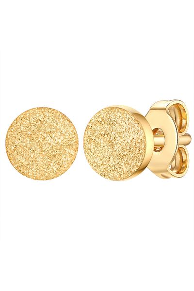 eastside Edelstahlohrstecker Ohrstecker Edelstahl gelbgold