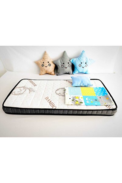 Bamboo KAPİTONELİ 70x100x10 SOFT BAMBOO BEBEK YATAĞI BMB-007
