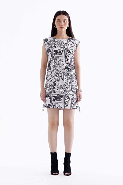 #vdr viadellerose White Black Dress 13441