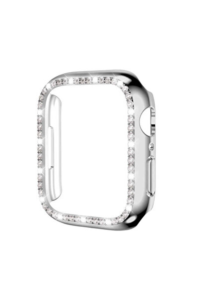 HEPTEKİLETİŞİM Watch 2/3/4/5/6/7/8/se/nike 40mm Uyumlu Kılıf Taşlı Kasa Koruy...