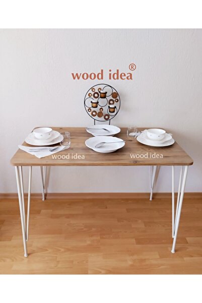 wood idea 70 X 110 krem ayak Mutfak Masası....yemek Masası...çalişma Masası