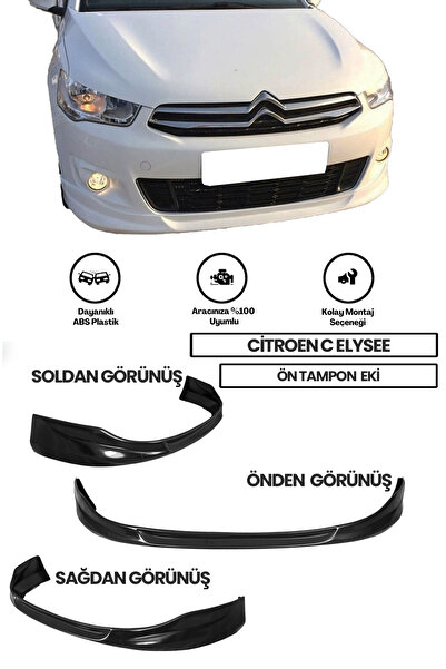 Genel Markalar Citroen C Elysee Ön Ek (plastik) Uyumlu