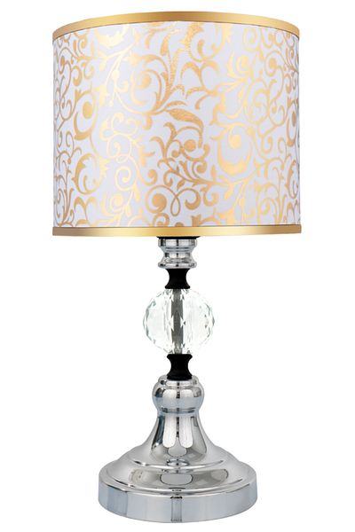 MINIMAL ETICARET VE BILGI TEKNOLOJILERI Omega Crystal Silver Chrome Mini Lampshade