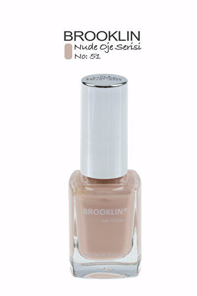 BROOKLIN Oje - Nail Polish NUDE No 51