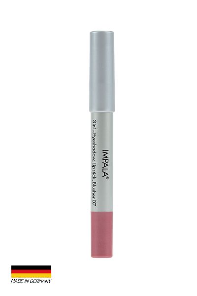 IMPALA 3 in 1 Pencil - Eyeshadow, Lipstick, Blush No 07