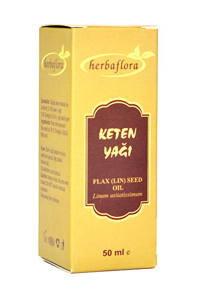 Keten Yağı (flax Seed Oil) -50 Ml