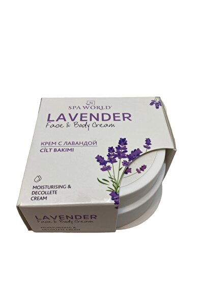 SPA WORLD LAVANTA ÖZLÜ EL & YÜZ BAKIM KREMİ NEMLENDİRİCİ CANLILIK VERİCİ KREM...