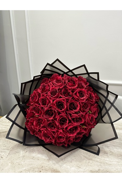 GalanthusFlowers Kırmızı Gül Buketi 41 Adet