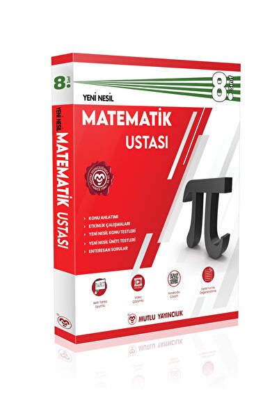 Mutlu Yayıncılık Matematik Ustası 8.Sınıf