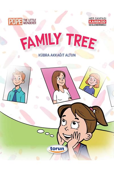 Torun Preschool - Primary School English Story Book - Family Tree
