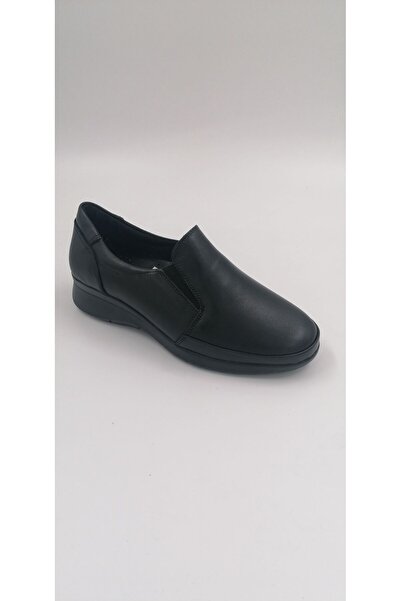 Scavia SOLMAZ SCAVİA 401 ЧОРНИЙ ШКІРЯНИЙ ЖІНОЧИЙ ВЗУТТЯ