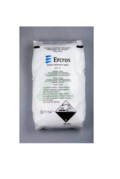 Unid Potasyum Hidroksit - Potas Kostik 2 Kg