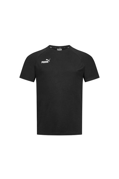 Puma Ανδρικό μπλουζάκι ποδοσφαίρου Teamfinal Casuals Tee 65738503   Μαύρο