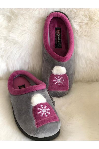 GEZER Women's Winter Comfortable Sole Home Guest Slippers