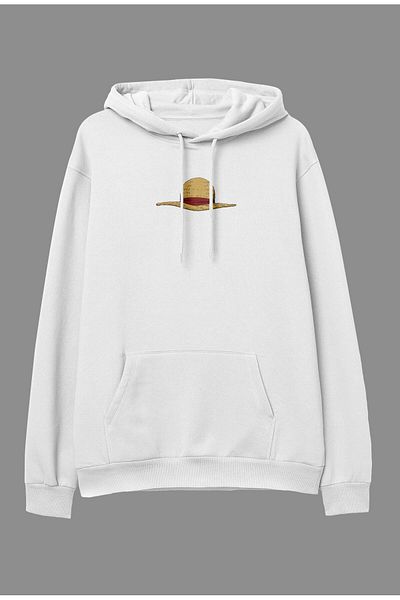 Pisa Art Φούτερ με κουκούλα με κουκούλα Oversize One Piece Σχέδιο Καπέλου