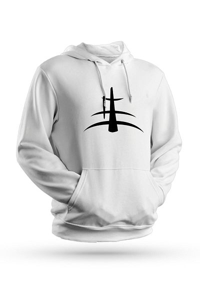 Pisa Art Φούτερ Lacuna Coil με στάμπα λευκό Unisex με κουκούλα