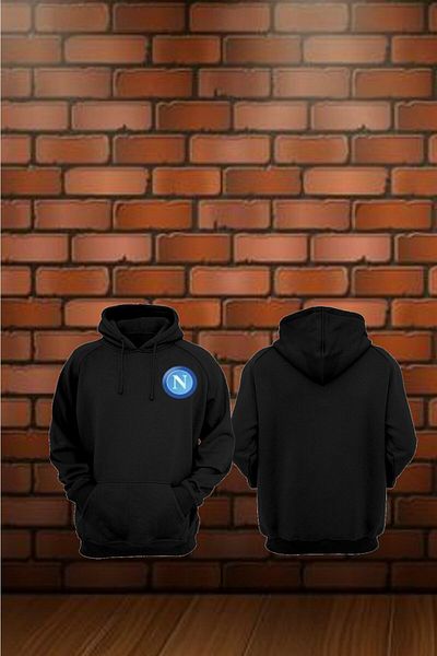 Pisa Art Унисекс суитшърт с качулка Napoli Design