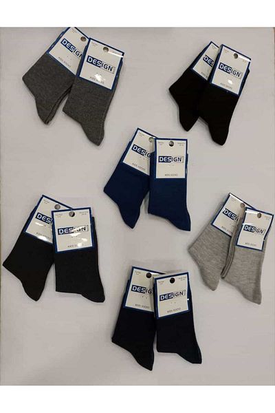 Design Socks DESIGN CHILDREN'S COTTON SOCKS 6-PACK